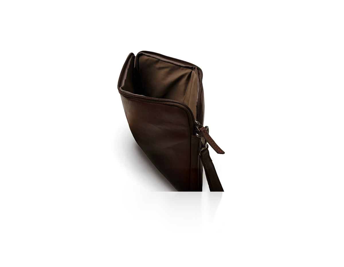 Laptop tok 13"-14" – Sötétbarna, kicsi