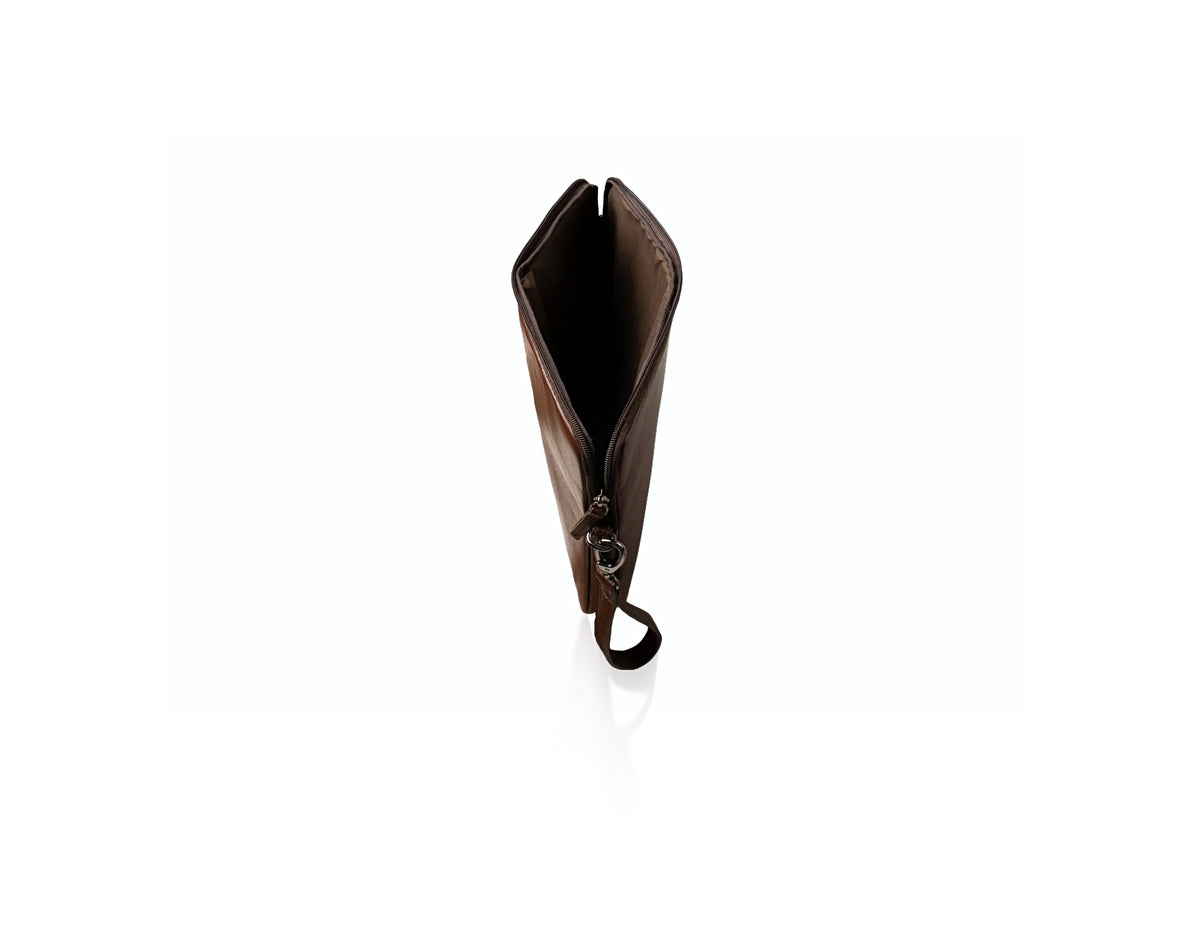 Laptop tok 15"-16" – Sötétbarna, nagy