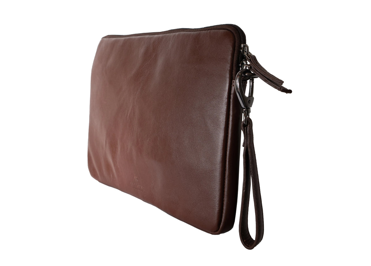 Laptop tok 13"-14" – Sötétbarna, kicsi